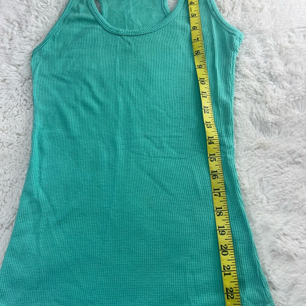 725 Originals Womens  Size Medium Sleeveless tank Top Green # 235 - Picture 6 of 6